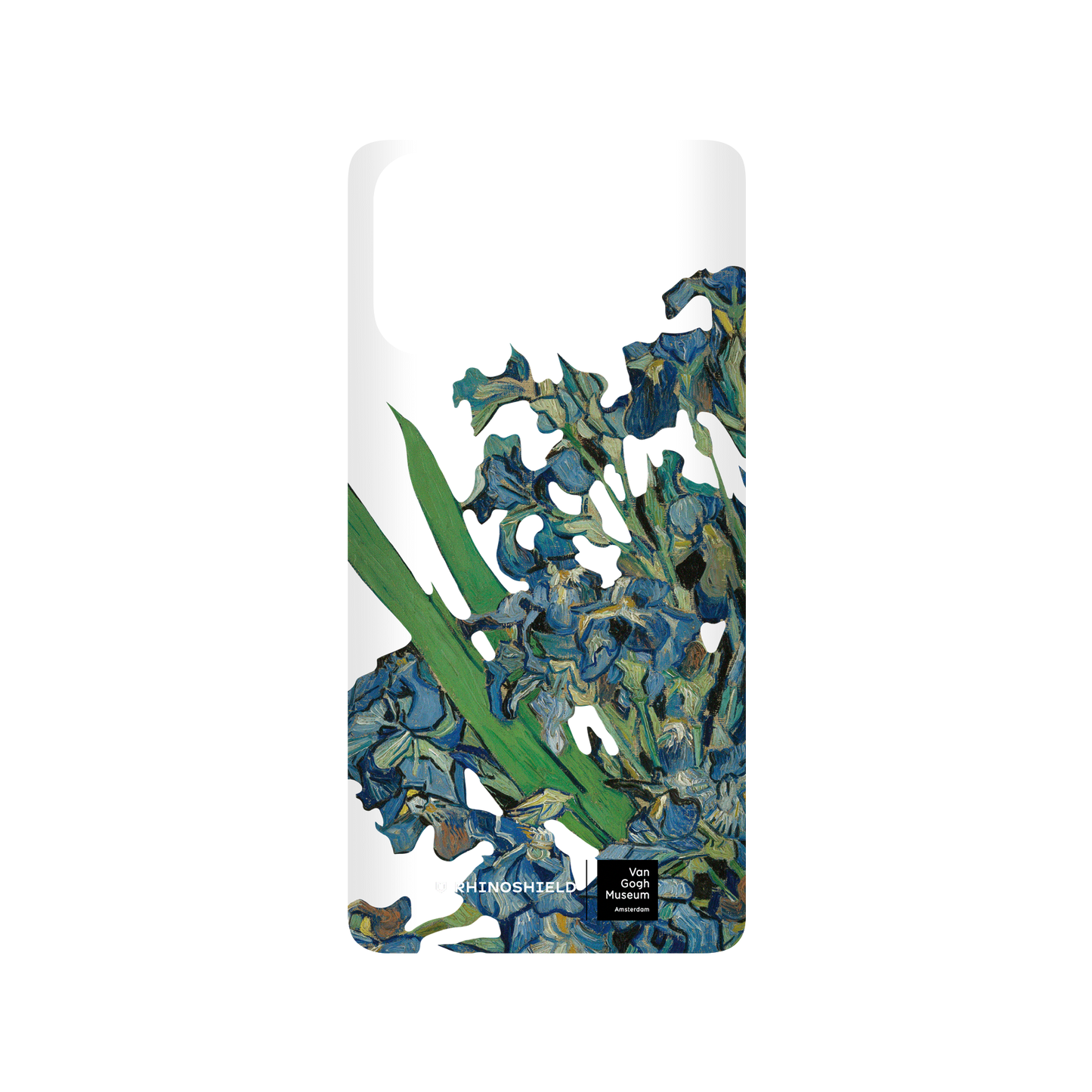 RhinoShield X Van Gogh Museum SolidSuit Samsung Galaxy A71 (4G) Case - Irises - Transparent