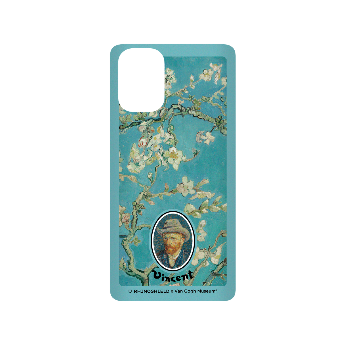 RhinoShield X Van Gogh Museum SolidSuit Samsung Galaxy A71 (4G) Case - Almond Blossom - Frame
