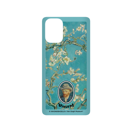 RhinoShield X Van Gogh Museum SolidSuit Samsung Galaxy A71 (4G) Case - Almond Blossom - Frame