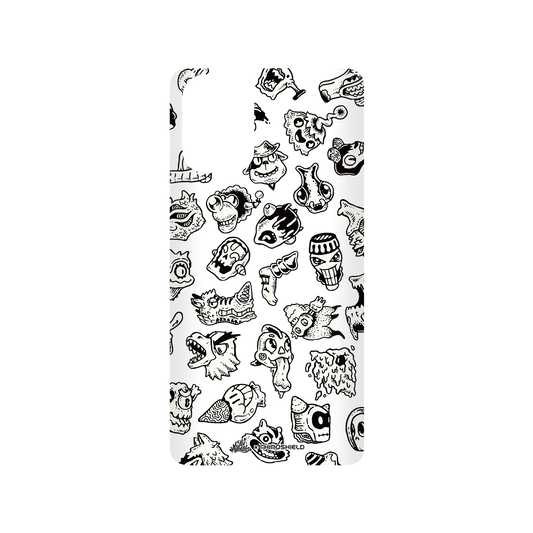 RhinoShield X Lei Melendres SolidSuit Samsung Galaxy A71 (4G) Case - Monster Head Collection Heads 06