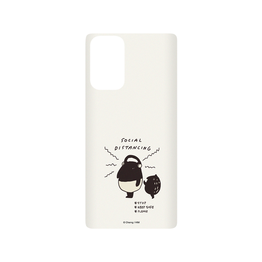 RHINOSHIELD X LAIMO SolidSuit Samsung Galaxy Note20 (4G/5G) Case - SOCIAL DISTANCING