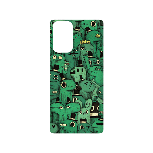 RhinoShield X Incrediville SolidSuit Samsung Galaxy Note20 (4G/5G) Case - Strange Crowd