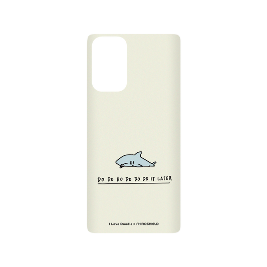 RhinoShield X I Love Doodle SolidSuit Samsung Galaxy Note20 (4G/5G) Case - Dododo Do It Later