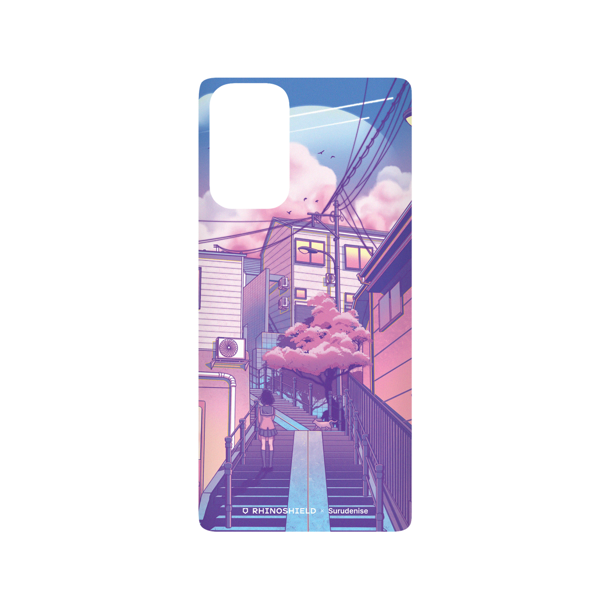 RhinoShield X Surudenise SolidSuit Samsung Galaxy Note20 (4G/5G) Case - Pastel Tokyo
