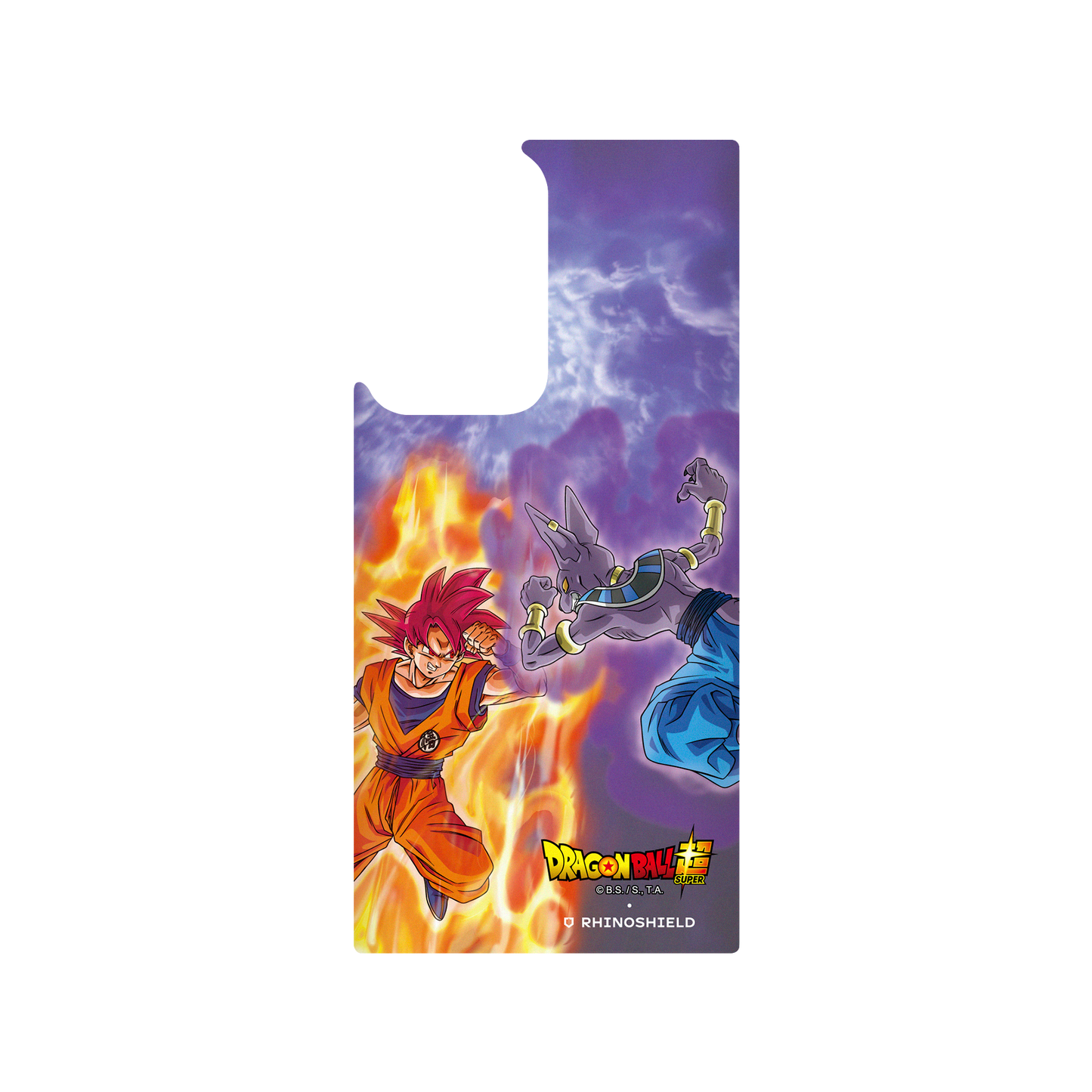 RHINOSHIELD X Dragon Ball Super SolidSuit Samsung Galaxy Note20 Ultra (4G/5G) Case - Super Saiyan God Goku vs Beerus
