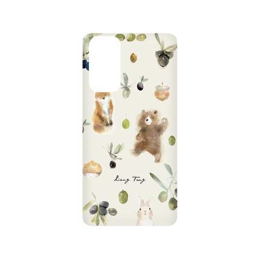 RhinoShield X Liang Feng SolidSuit Samsung Galaxy S20 FE (4G/5G) Case - Olives and Animals