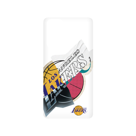 Samsung Galaxy S20 FE (4G/5G) 犀牛盾SolidSuit聯名設計款防摔背蓋手機殼 NBA - 拼接系列-洛杉磯湖人 L.A. Lakers - Style Mix