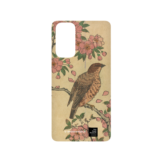 RHINOSHIELD X Van Gogh Museum  SolidSuit Samsung Galaxy S20 FE (4G/5G) Case - Cherry Blossoms and Shrike - Utagawa Hiroshige III