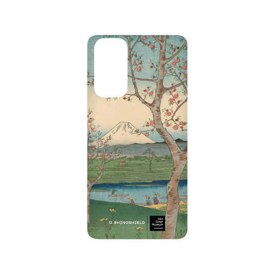 RHINOSHIELD X Van Gogh Museum  SolidSuit Samsung Galaxy S20 FE (4G/5G) Case - View of Mount Fuji from Koshigaya - Utagawa Hiroshige