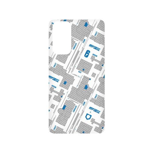 RhinoShield X 6: Siege SolidSuit Samsung Galaxy S20 FE (4G/5G) Case - Map - Blue