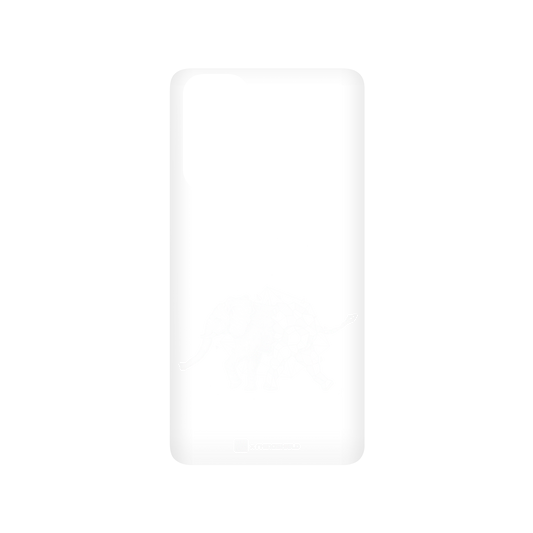 RhinoShield X Kerby Rosanes SolidSuit Samsung Galaxy S20 FE (4G/5G) Case - Geo Elephant - White