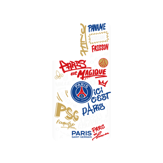RhinoShield X PSG SolidSuit Samsung Galaxy S21 Case - Paris Saint-Germain - Graffiti