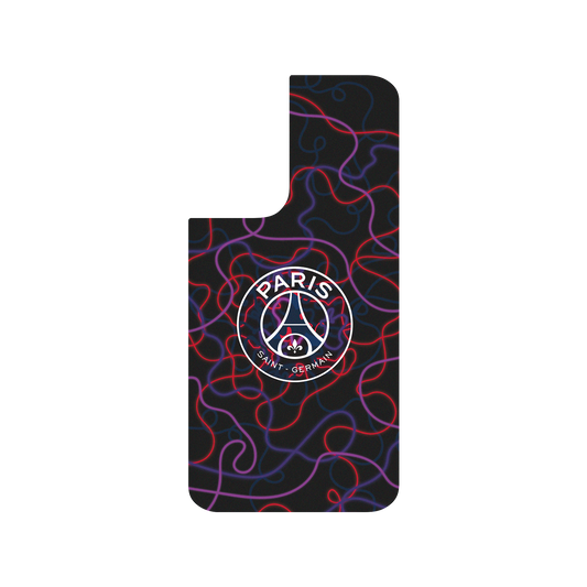 RHINOSHIELD X PSG SolidSuit Samsung Galaxy S21 Case - Paris Saint-Germain Neon Logo