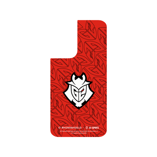 RhinoShield X G2 Esports SolidSuit Samsung Galaxy S21 Case - G2 - Red Pattern