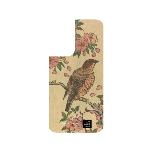RHINOSHIELD X Van Gogh Museum  SolidSuit Samsung Galaxy S21 Case - Cherry Blossoms and Shrike - Utagawa Hiroshige III