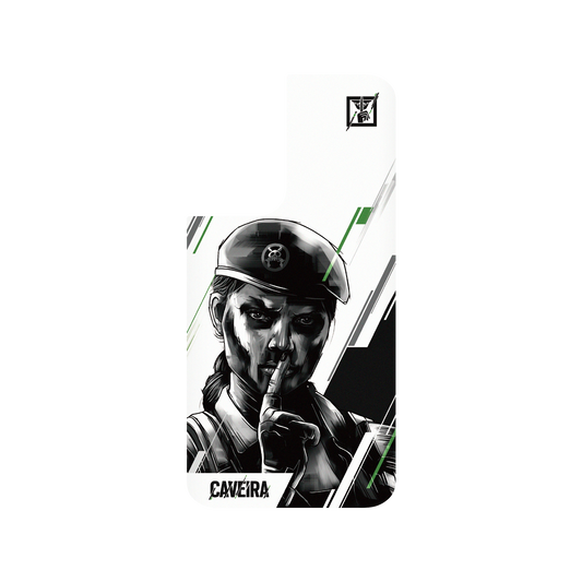 RhinoShield X 6: Siege SolidSuit Samsung Galaxy S21 Case - Caveira - Sketch