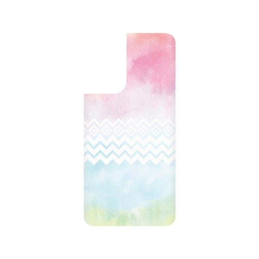 RhinoShield X WasangShow SolidSuit Samsung Galaxy S21+ Case - Ocean WAWA - Ocean Galaxy (Pink)