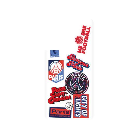 RhinoShield X PSG SolidSuit Samsung Galaxy S21+ Case - Paris Saint-Germain - Stickers