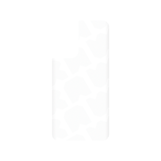 RhinoShield X JOCR SolidSuit Samsung Galaxy S21+ Case - Raw White Pattern Big