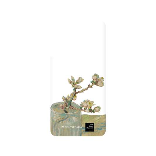 RHINOSHIELD X Van Gogh Museum  SolidSuit Samsung Galaxy S21+ Case - Sprig of Flowering Almond in a Glass