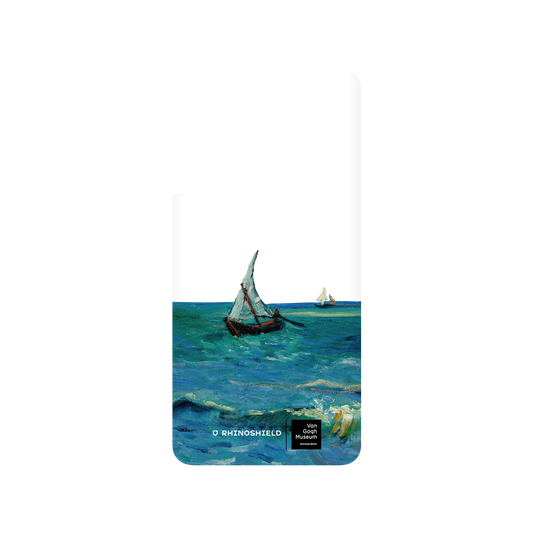 RHINOSHIELD X Van Gogh Museum  SolidSuit Samsung Galaxy S21+ Case - Seascape near Les Saintes-Maries-de-la-Mer