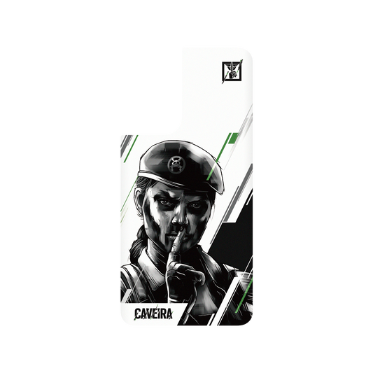 RhinoShield X 6: Siege SolidSuit Samsung Galaxy S21+ Case - Caveira - Sketch