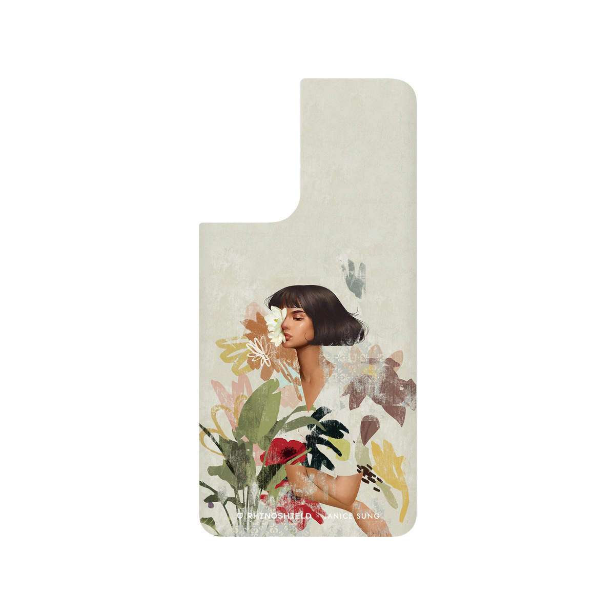 RhinoShield X Janice Sung SolidSuit Samsung Galaxy S21+ Case - Flora 2