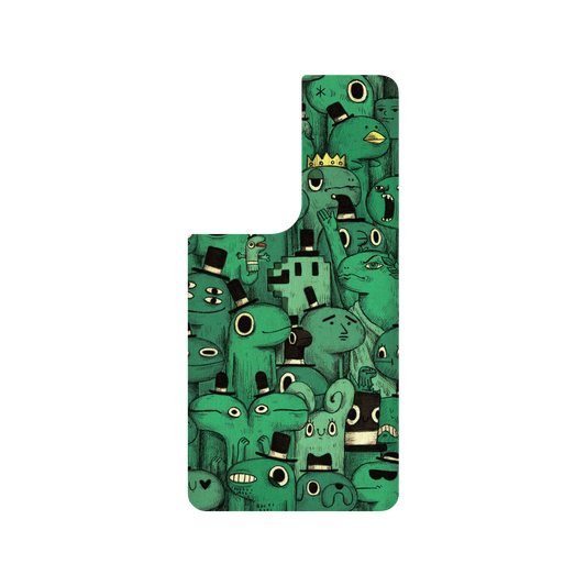 RhinoShield X Incrediville SolidSuit Samsung Galaxy S21 Ultra Case - Strange Crowd