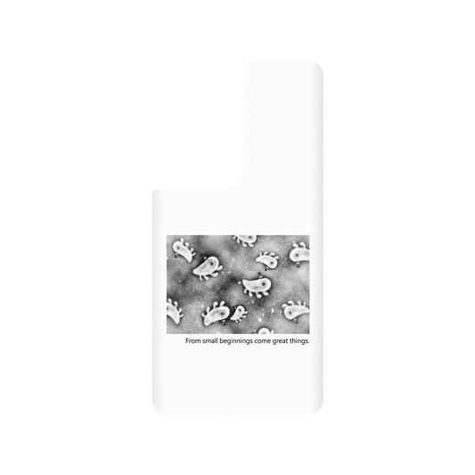 RHINOSHIELD X Incrediville  SolidSuit Samsung Galaxy S21 Ultra Case - Microscopic Observation - White