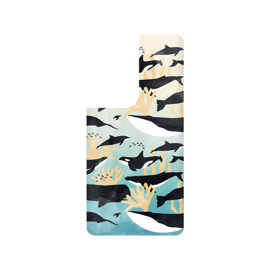RHINOSHIELD X WasangShow SolidSuit Samsung Galaxy S21 Ultra Case - Call of the Ocean