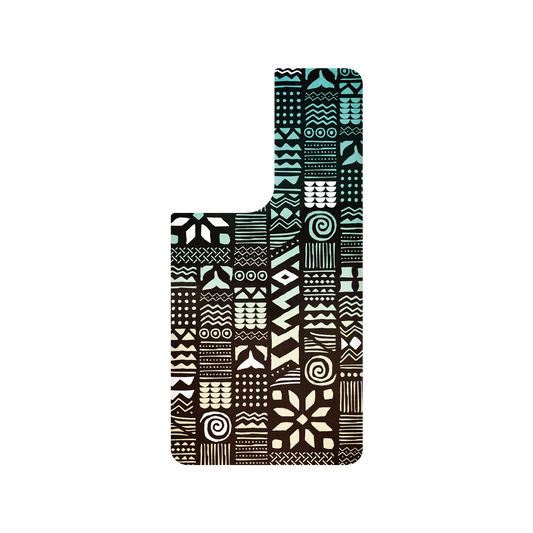 RHINOSHIELD X WasangShow SolidSuit Samsung Galaxy S21 Ultra Case - Seaman Totem - Black