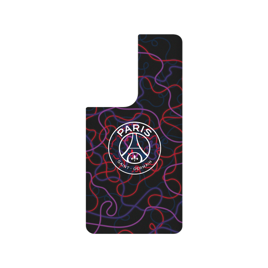 RHINOSHIELD X PSG SolidSuit Samsung Galaxy S21 Ultra Case - Paris Saint-Germain Neon Logo