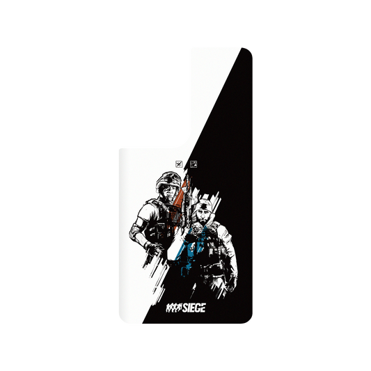 RhinoShield X 6: Siege SolidSuit Samsung Galaxy S21 Ultra Case - Lesion and Buck