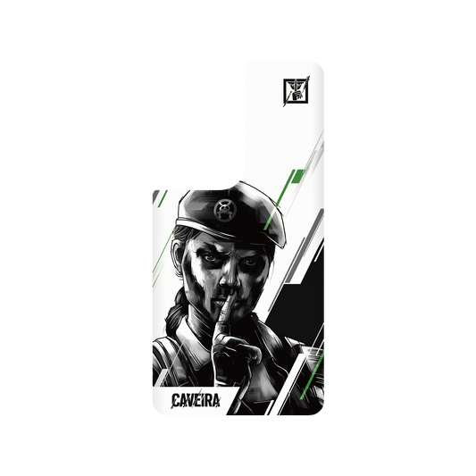 RhinoShield X 6: Siege SolidSuit Samsung Galaxy S21 Ultra Case - Caveira - Sketch
