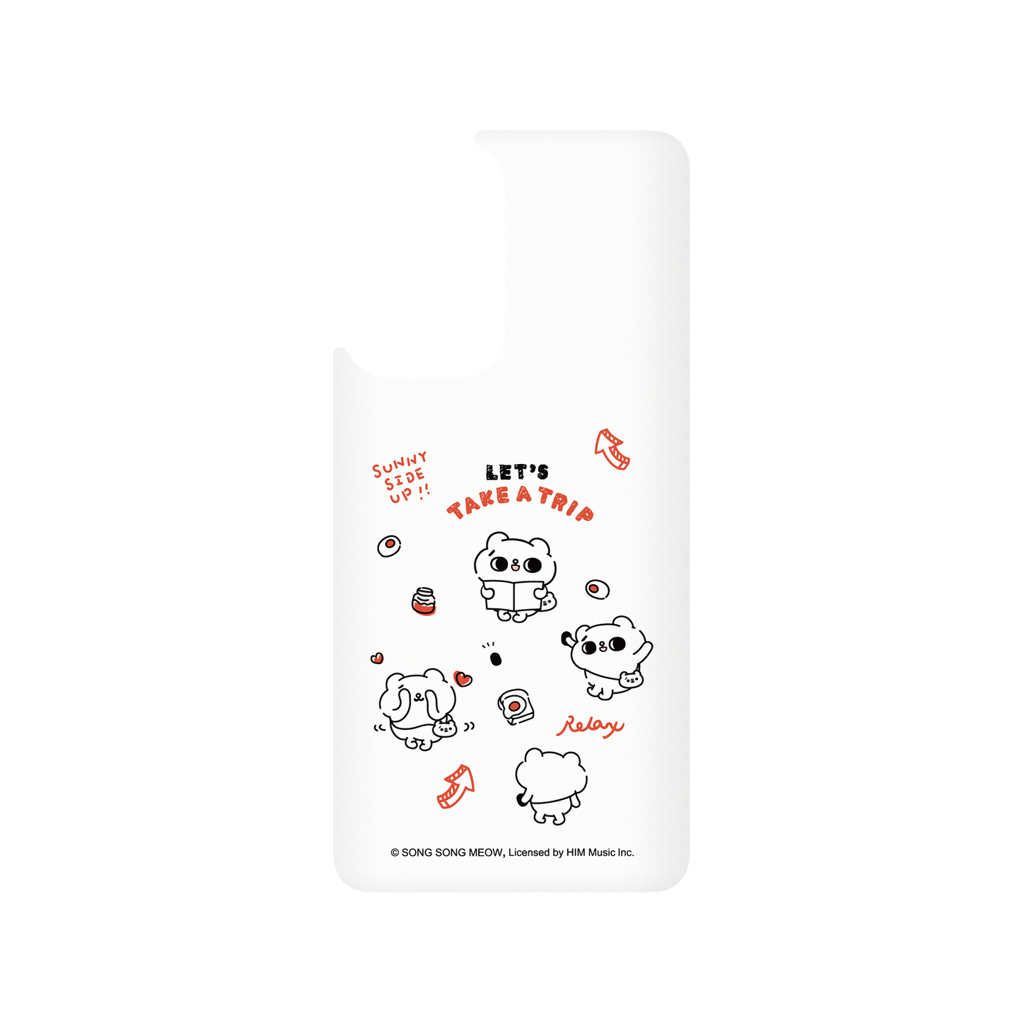 RHINOSHIELD X Song Song Meow by SECOND SolidSuit Samsung Galaxy A52s Case - Let's take a trip!