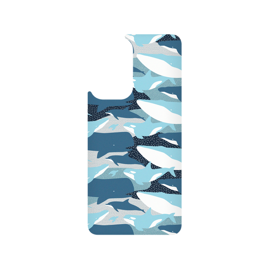 RhinoShield X WasangShow SolidSuit Samsung Galaxy A52 (4G/5G) Case - Whale Camouflage