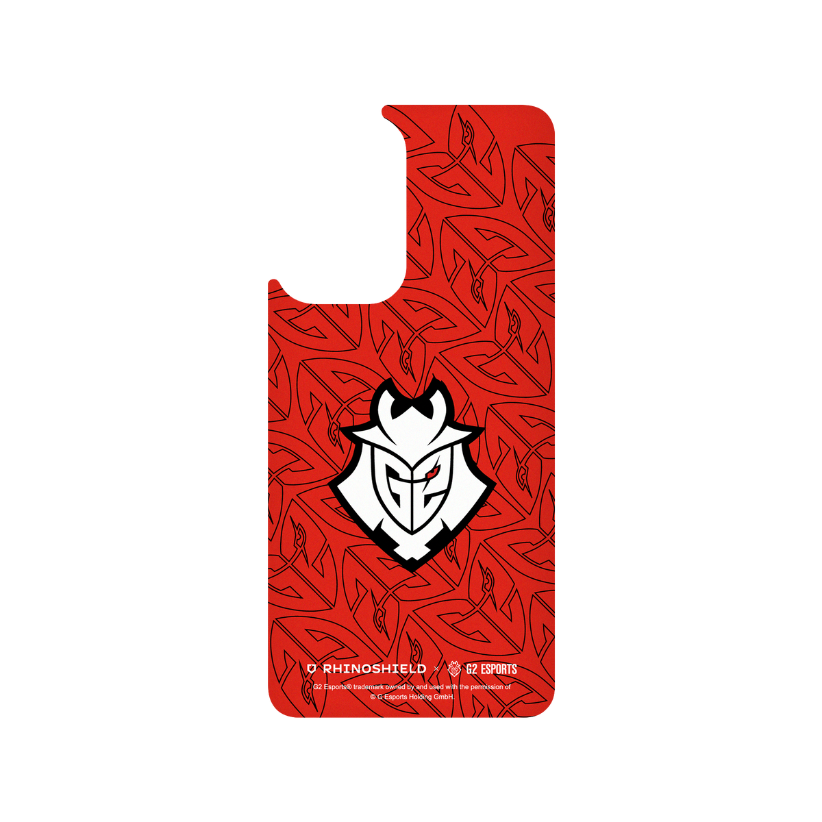 RhinoShield X G2 Esports SolidSuit Samsung Galaxy A52s Case - G2 - Red Pattern