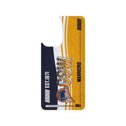 Samsung Galaxy A52s 犀牛盾SolidSuit聯名設計款防摔背蓋手機殼 NBA - 復古球員卡-金州勇士 Golden State Warriors - Vintage Card