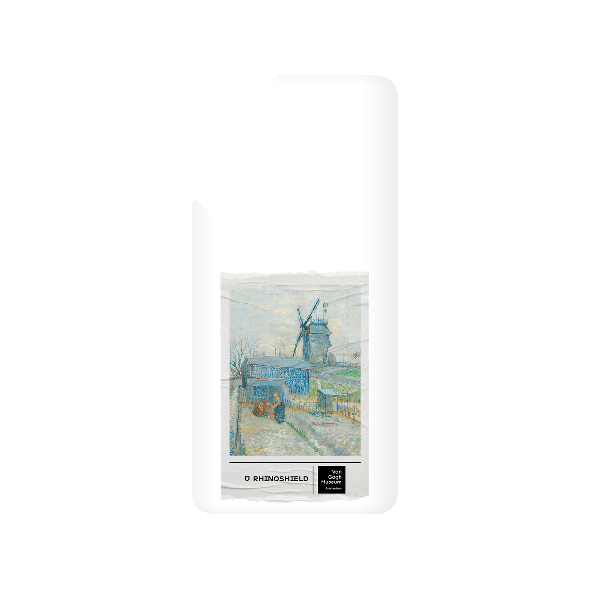RHINOSHIELD X Van Gogh Museum  SolidSuit Samsung Galaxy A52 (4G/5G) Case - Montmartre: Windmills and Allotments - Ticket