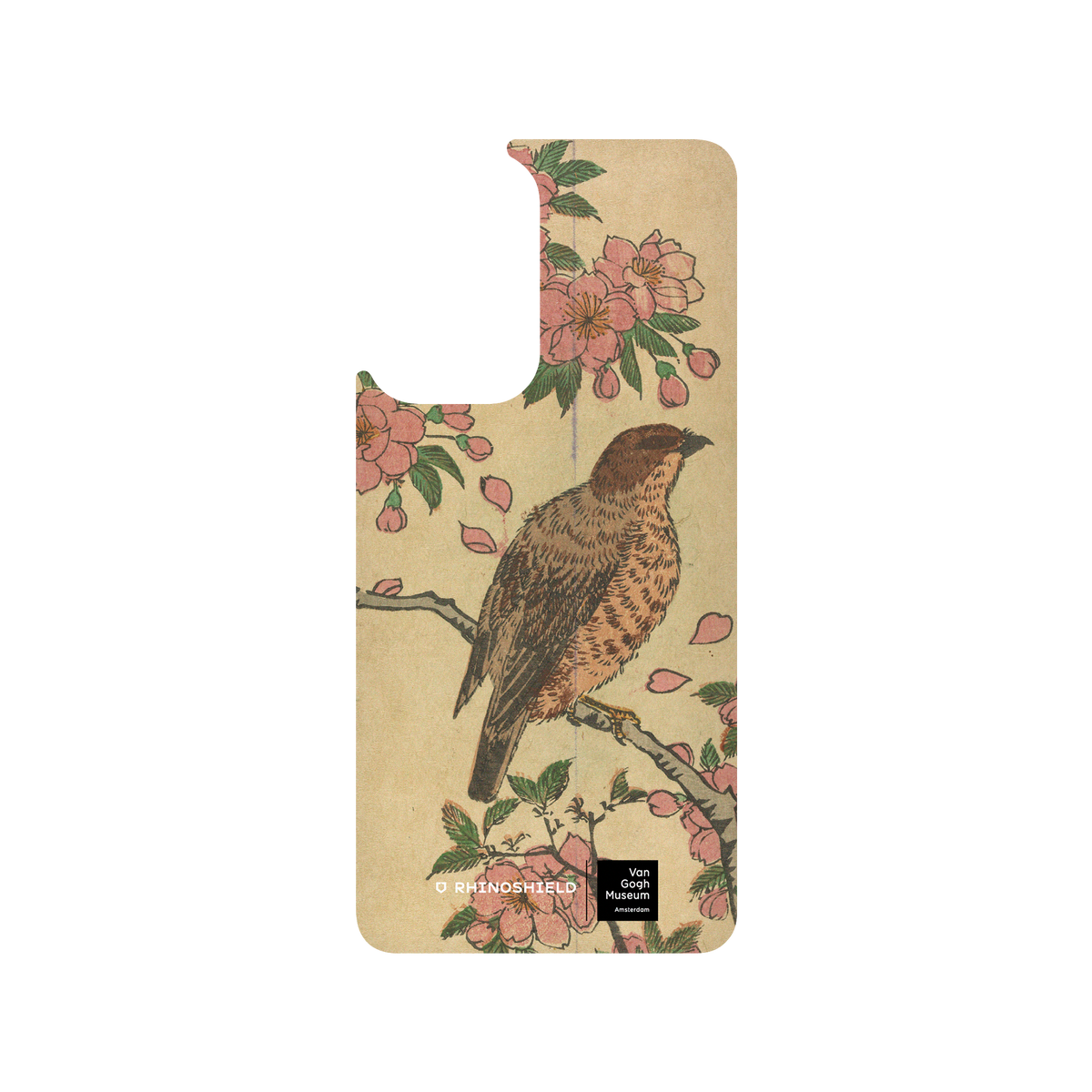 RHINOSHIELD X Van Gogh Museum  SolidSuit Samsung Galaxy A52 (4G/5G) Case - Cherry Blossoms and Shrike - Utagawa Hiroshige III