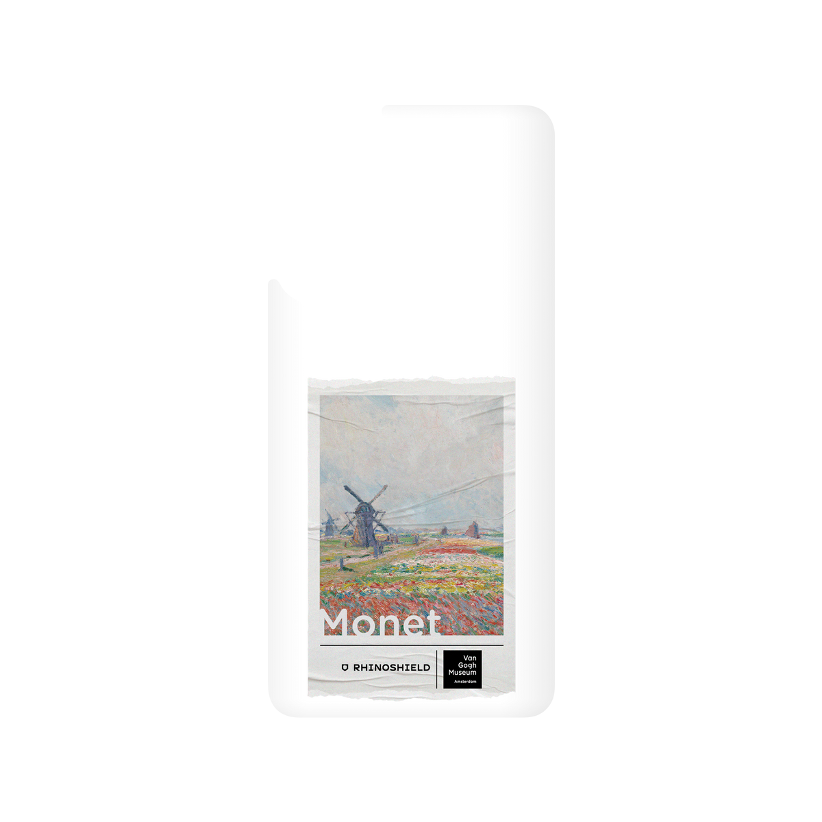 RHINOSHIELD X Van Gogh Museum  SolidSuit Samsung Galaxy A52 (4G/5G) Case - Tulip Fields and Windmills - Claude Monet