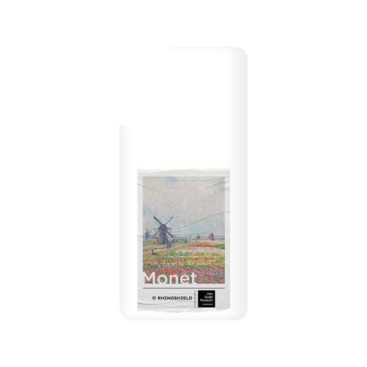 RHINOSHIELD X Van Gogh Museum  SolidSuit Samsung Galaxy A52 (4G/5G) Case - Tulip Fields and Windmills - Claude Monet