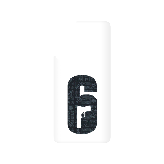 RhinoShield X 6: Siege SolidSuit Samsung Galaxy A52s Case - 6 Dark Blue Logo