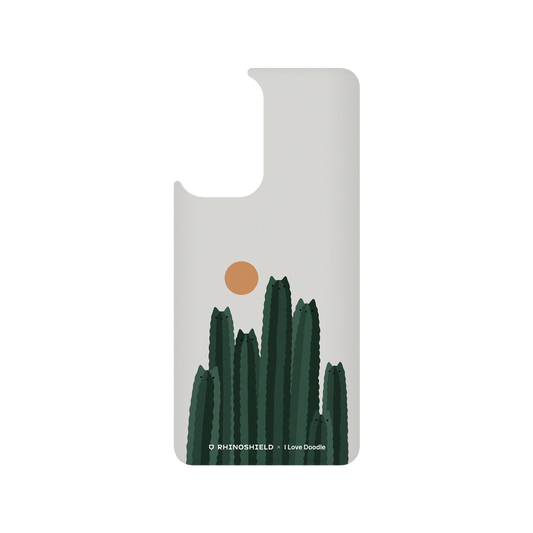 RhinoShield X I Love Doodle SolidSuit Samsung Galaxy A52 (4G/5G) Case - Cat and Plant - Cattus