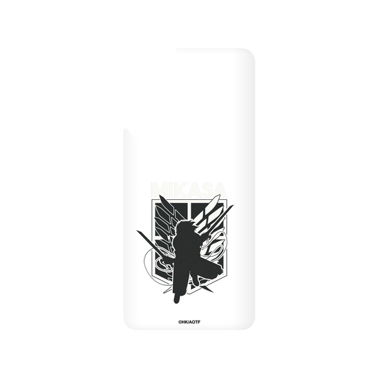 RhinoShield X Attack on Titan SolidSuit Samsung Galaxy A52 (4G/5G) Case - Mikasa - Silhouette