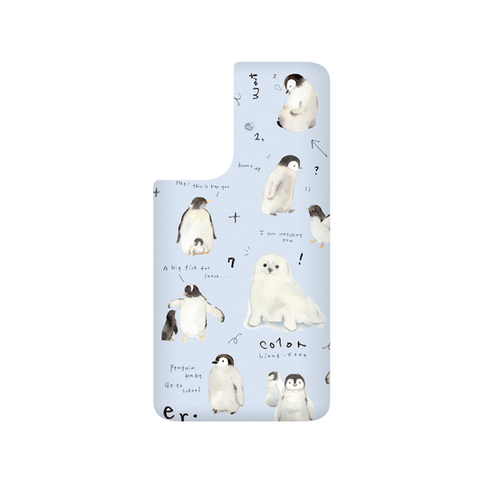 RhinoShield X Liang Feng SolidSuit Samsung Galaxy S21 FE Case - Penguin Baby