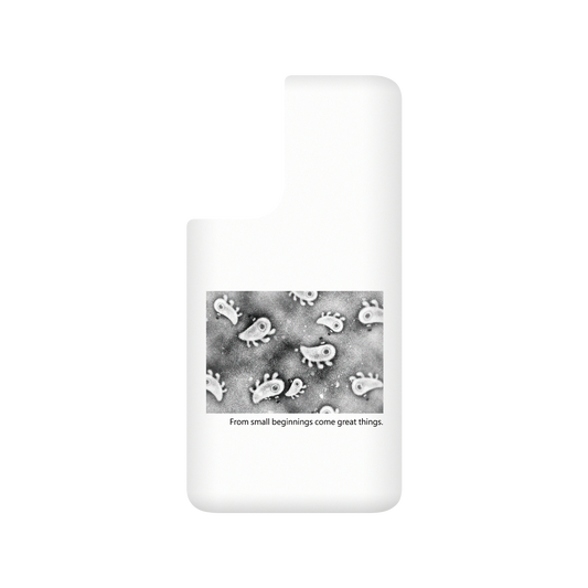 RHINOSHIELD X Incrediville  SolidSuit Samsung Galaxy S21 FE Case - Microscopic Observation - White