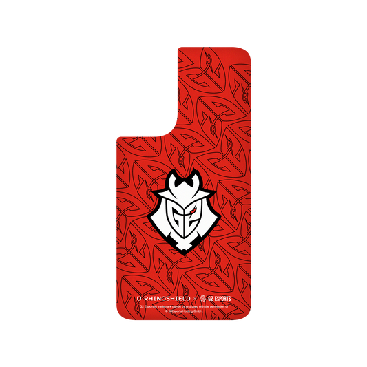 RhinoShield X G2 Esports SolidSuit Samsung Galaxy S21 FE Case - G2 - Red Pattern