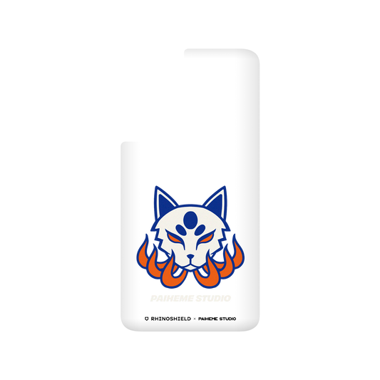 RHINOSHIELD X Paiheme Studio SolidSuit Samsung Galaxy S21 FE Case - Kitsune Face