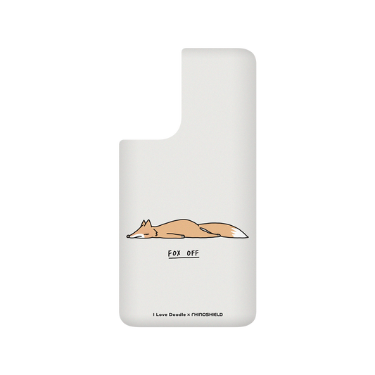 RhinoShield X I Love Doodle SolidSuit Samsung Galaxy S21 FE Case - Fox Off